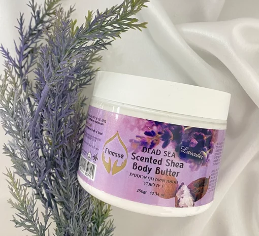 Олія для тіла з лавандою та олією Ши Finesse DSC-Dead Sea Cosmetics 350 мл